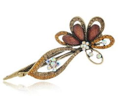 健祥促銷特價(jià)花朵發(fā)夾 金屬水鉆抓夾盤發(fā)飾品評(píng)測(cè)與購(gòu)買指南